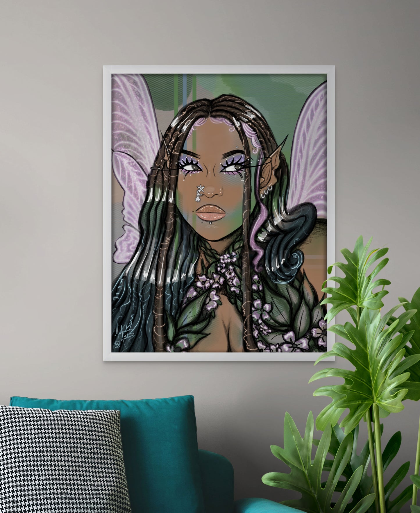Forest Fairy, 2024 - Framed Print