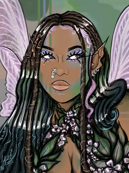 Forest Fairy, 2024 - Mini Print