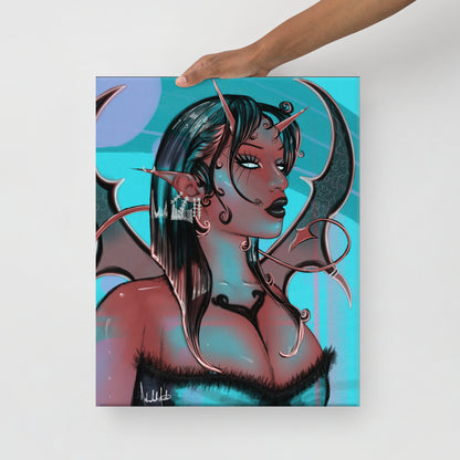 Devil Reflection, 2024 - Canvas Print