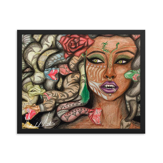 Medusa, 2016 - Framed Print