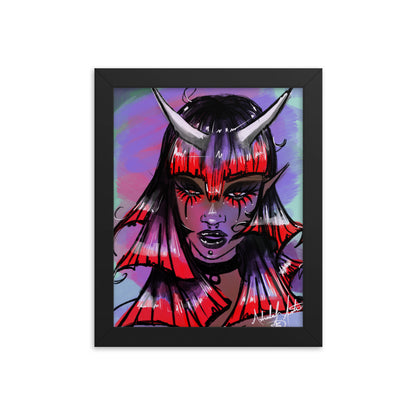 Devil's Advocate, 2024 - Framed Print