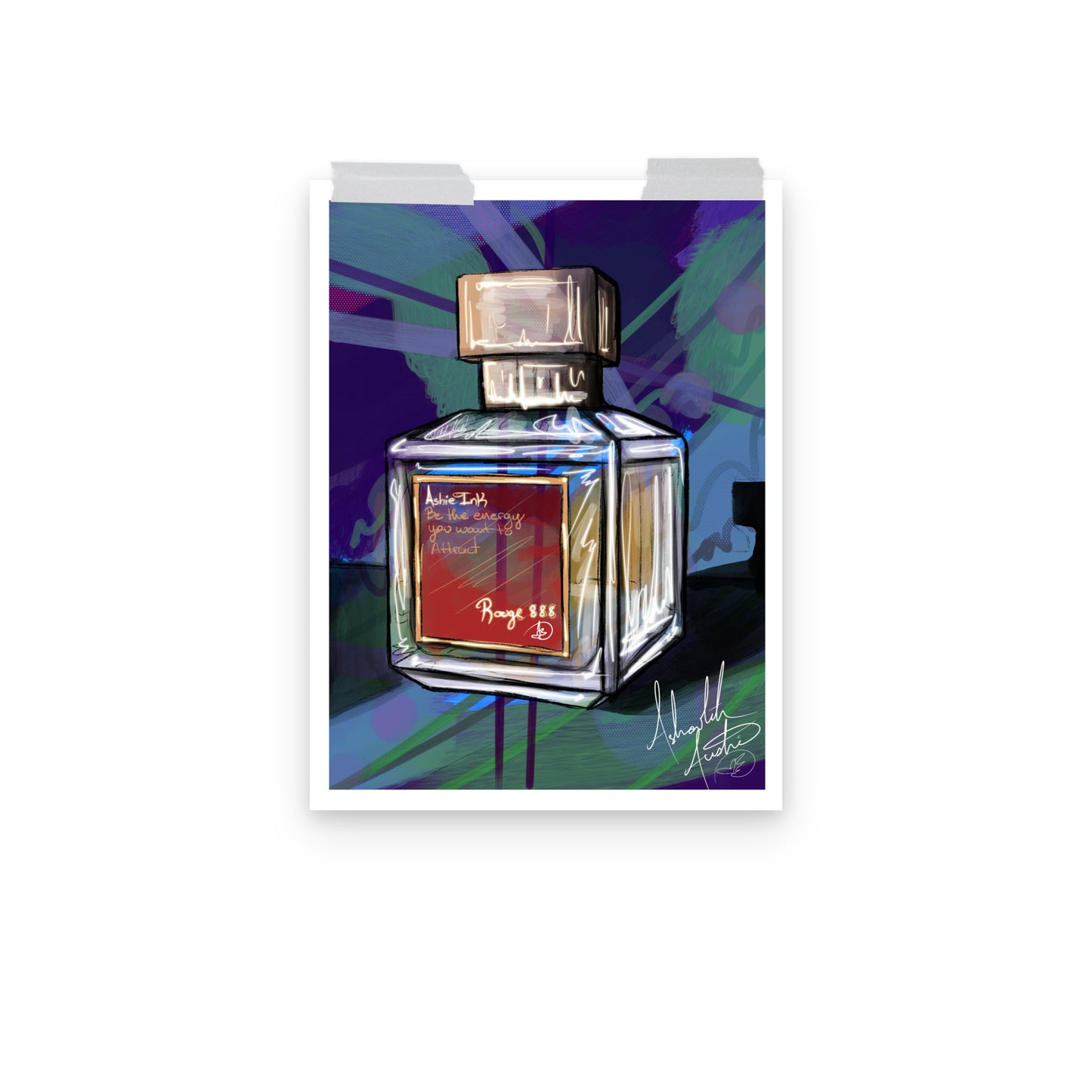 Rouge 888 Perfume, 2024 - Loose Print