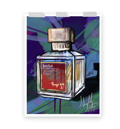 Rouge 888 Perfume, 2024 - Loose Print