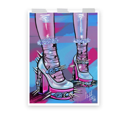 Icy Izzy's Shoes, 2024 - Loose Print