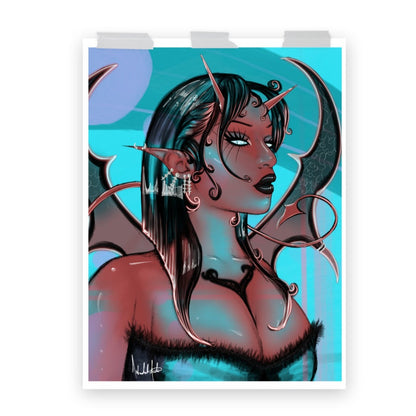 Devil Reflection, 2024 - Loose Print