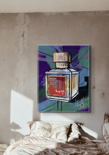 Rouge 888 Perfume, 2024 - Canvas Print