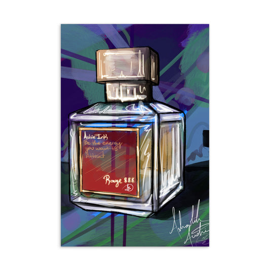 Rouge 888 Perfume, 2024 - Mini Print