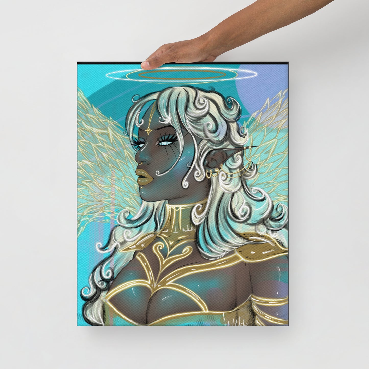 Angel Reflection, 2024 - Canvas Print