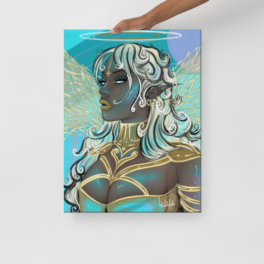 Angel Reflection, 2024 - Canvas Print