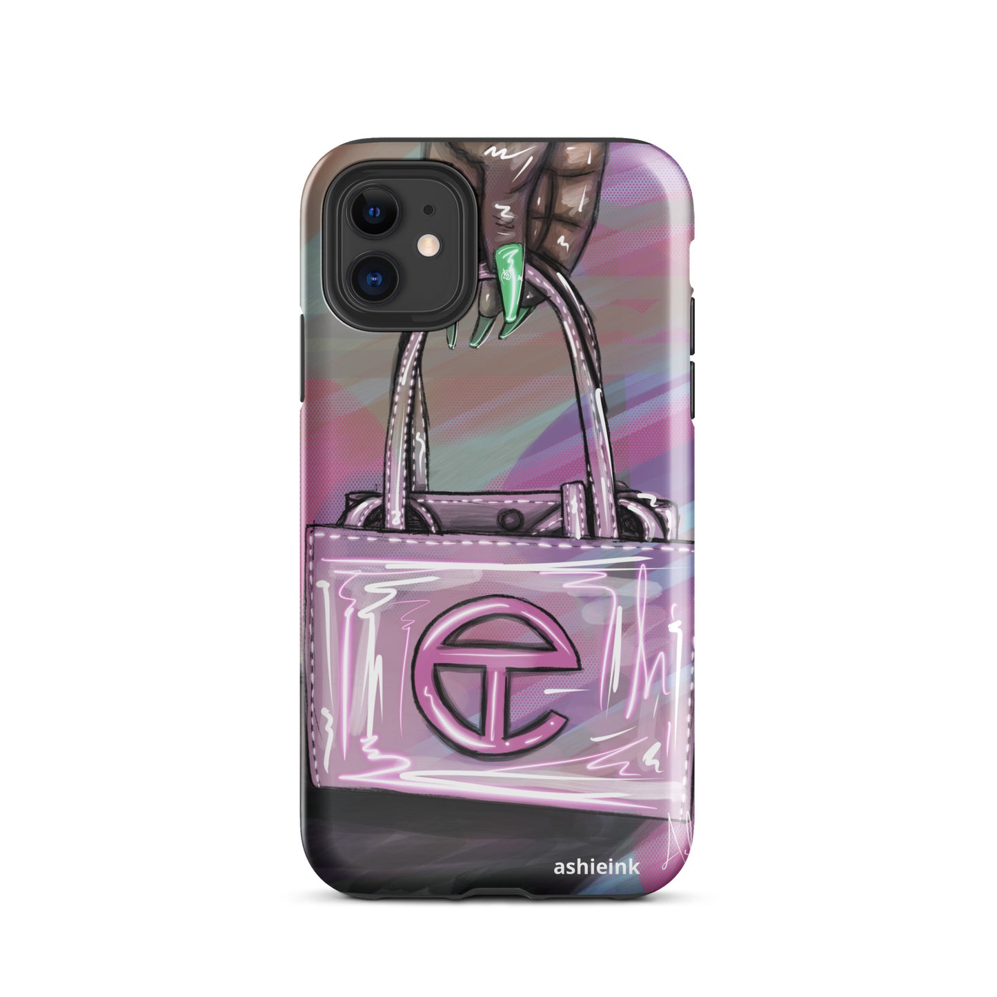 Pink Telfar Bag, 2024 - iPhone Case