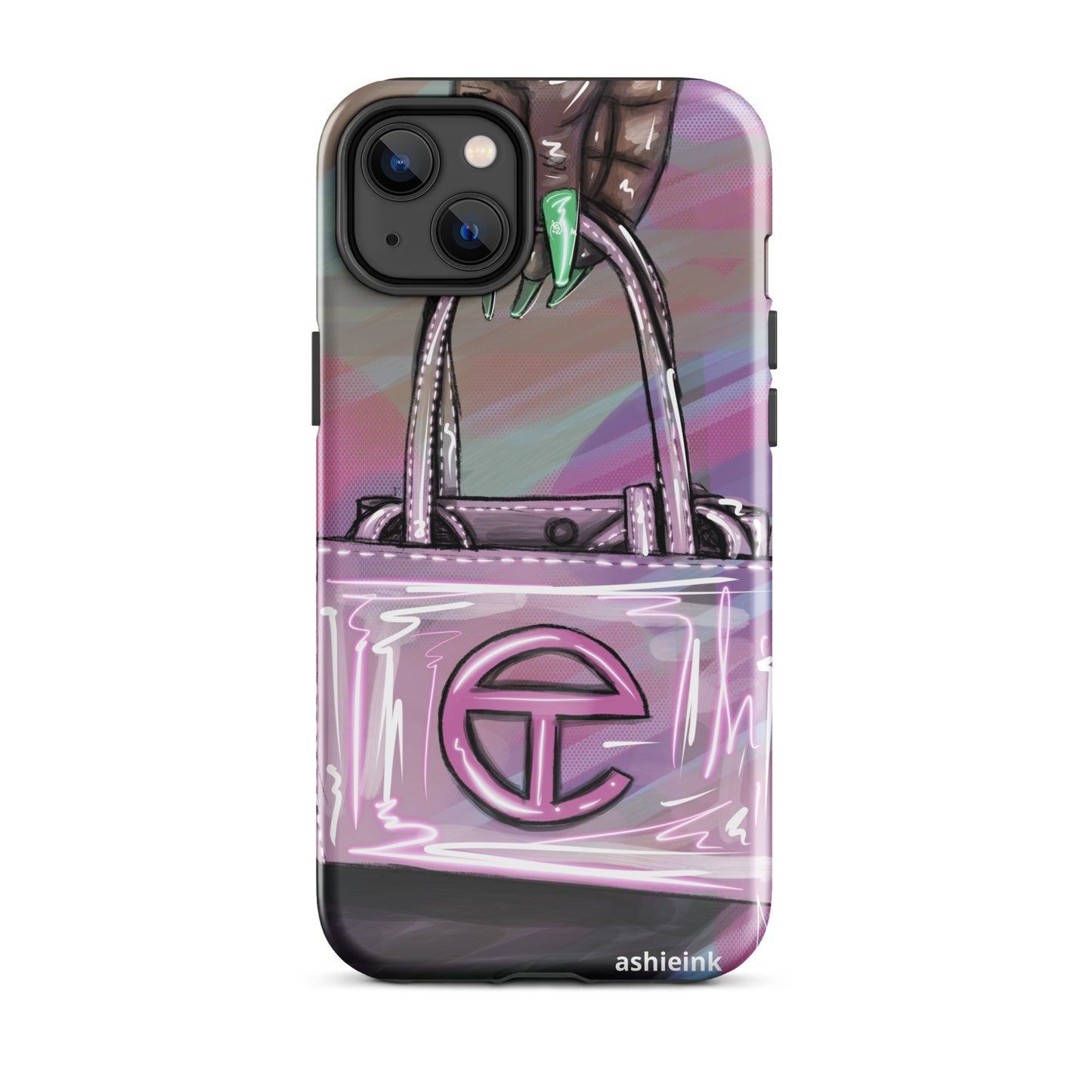 Pink Telfar Bag, 2024 - iPhone Case